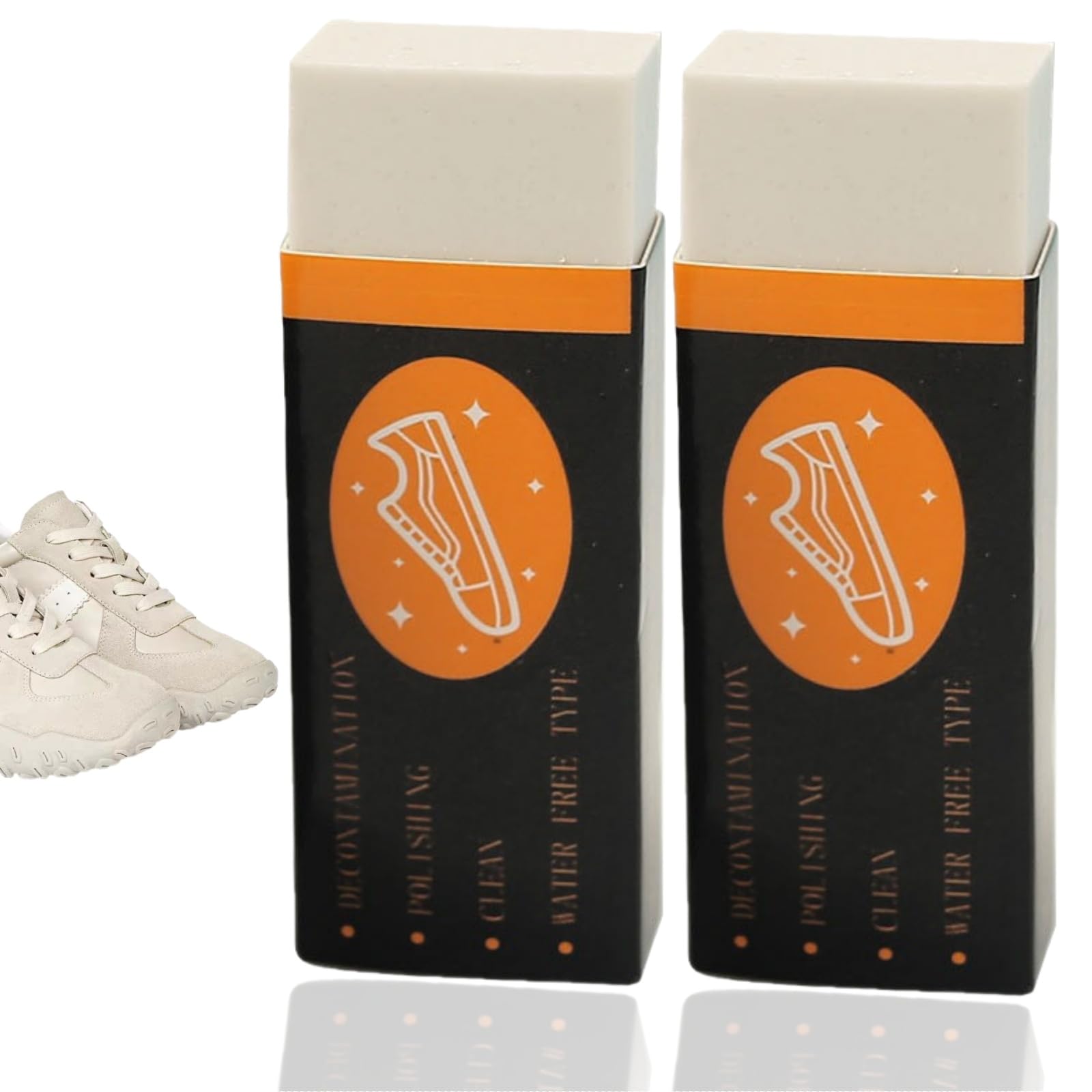 Gomma Magica,2pcs Gomme per Sneaker per Scarpe,Gomma per Pulire Scarpe,Gomma per Cancellare Lo Sporco,Gomma Scamosciata,Gomma per La Pulizia Delle Scarpe,Gomma per Scarpe in Pelle