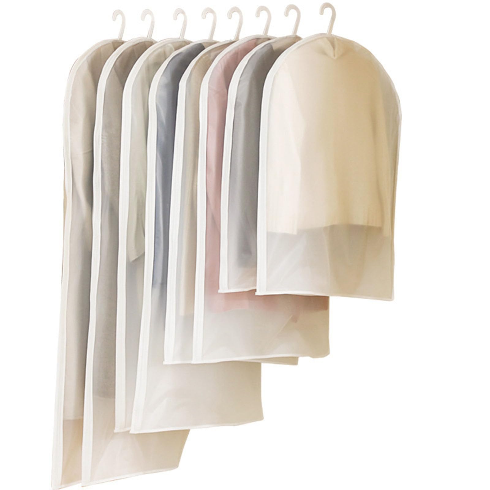 10 bolsas para colgar ropa, fundas para guardar abrigos, chaquetas y vestidos