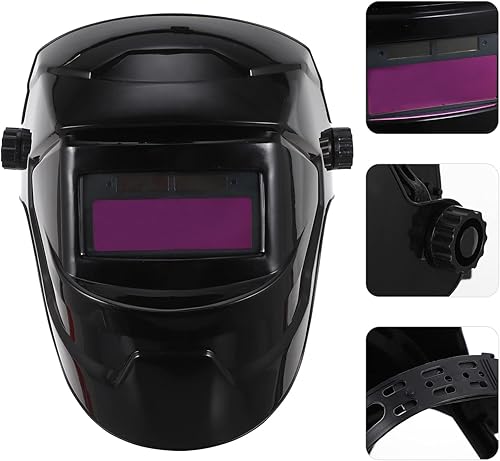 Miniatura 2 de DOITOOL Máscara facial práctica de soldadura facial sombrero pantalla accesorios útil arco solar oscurecimiento soldadura casco de argón seguridad