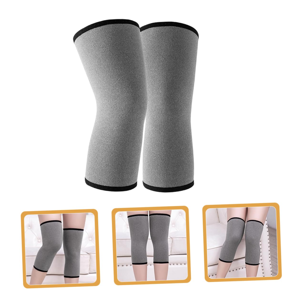 Didiseaon Pair Cycling Leg Sleeves Basketball Leg Sleeves Football Leg Sleeves Sports Leg Sleeves Knee Sleeves