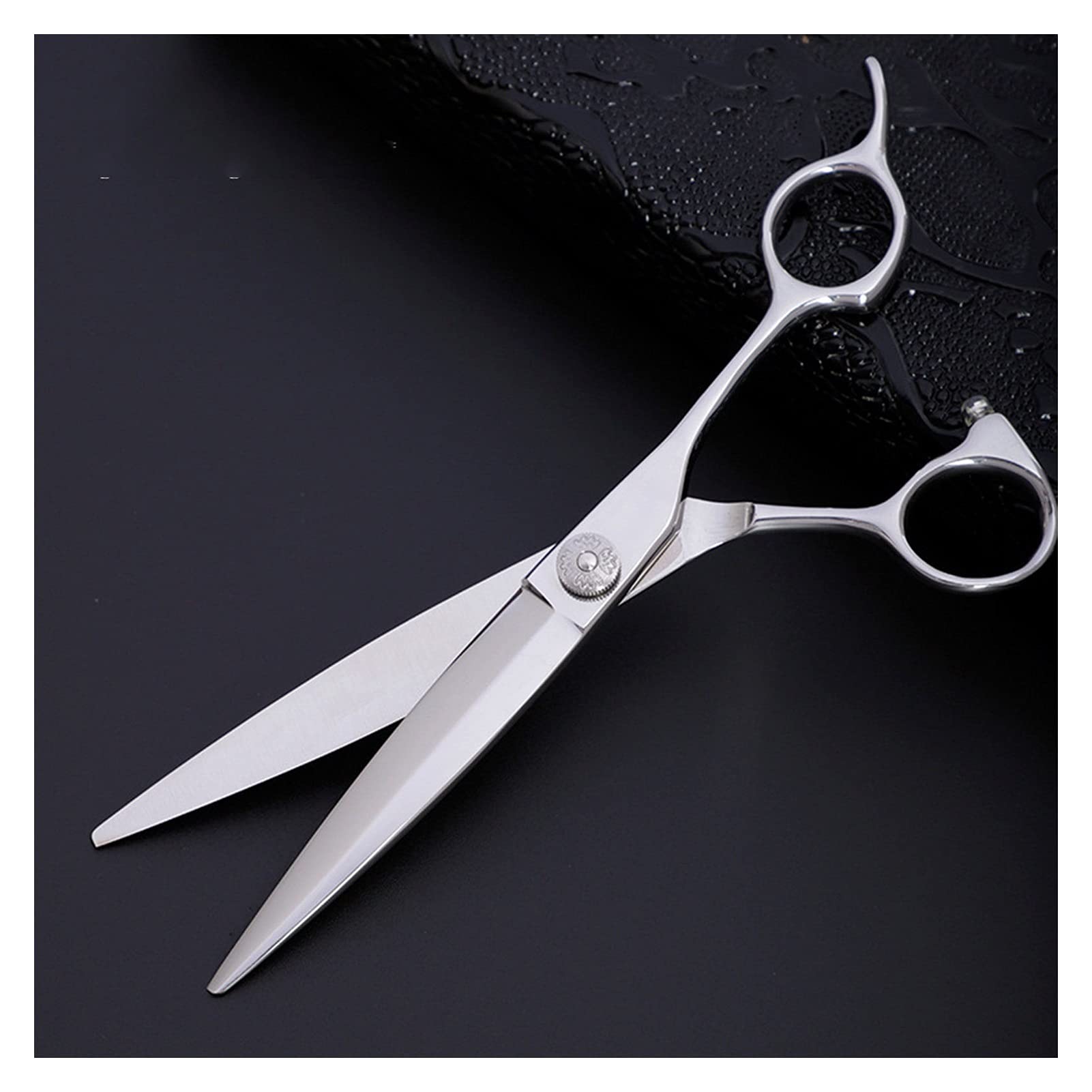 6.8 inch Professional Flat Cut,Freehand Comprehensive Cut,Large Cut Willow Leaf Scissors Hair Cutting Scissors