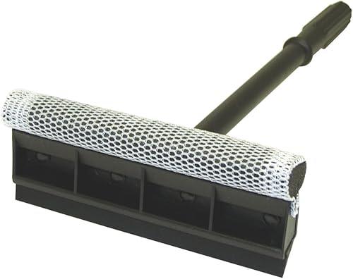 Carrand 9266 - Escobilla de goma de 8 pulgadas con mango de 16 pulgadas, color negro Carrand 9266 - Escobilla de goma de 8 pulgadas con mango de 16 pulgadas, color negro