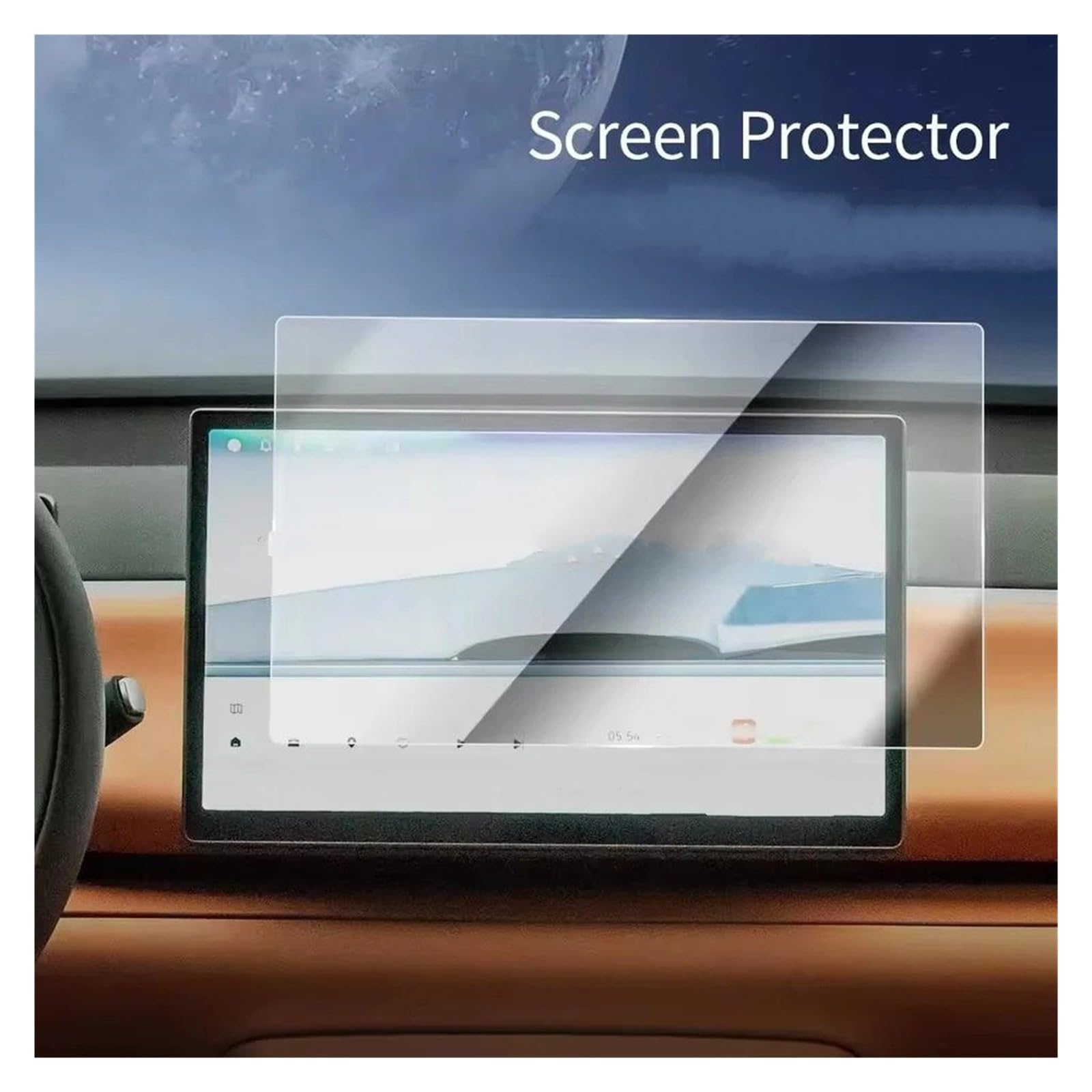 Für Leapmotor C10 2024 2025 Gehärtetes Glas Folie Auto GPS Navigation Bildschirmschutz Armaturenbrett Display Aufkleber Zubehör Gehärtetes Displayschutzfolie