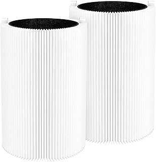 Replacement Filter Compatible with Blueair Blue Pure 411, Fits Blue Pure 411, 411 Auto, 411+ & MINI Air Purifiers, Particle and Activated Carbon