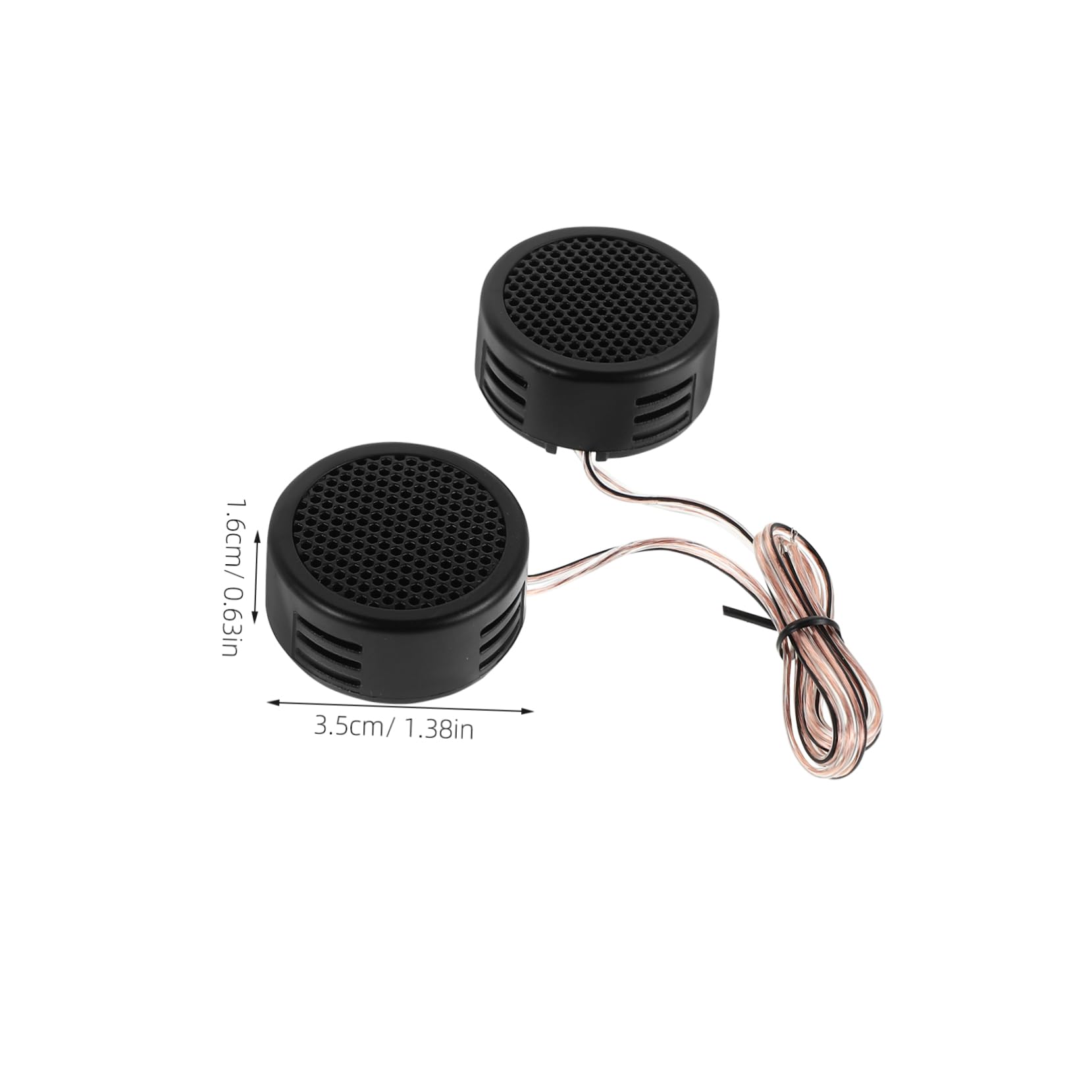 SOESFOUFU 1 Pair Car Audio Tweeters Tweeter Voice Coil Speaker Small Car Speaker for