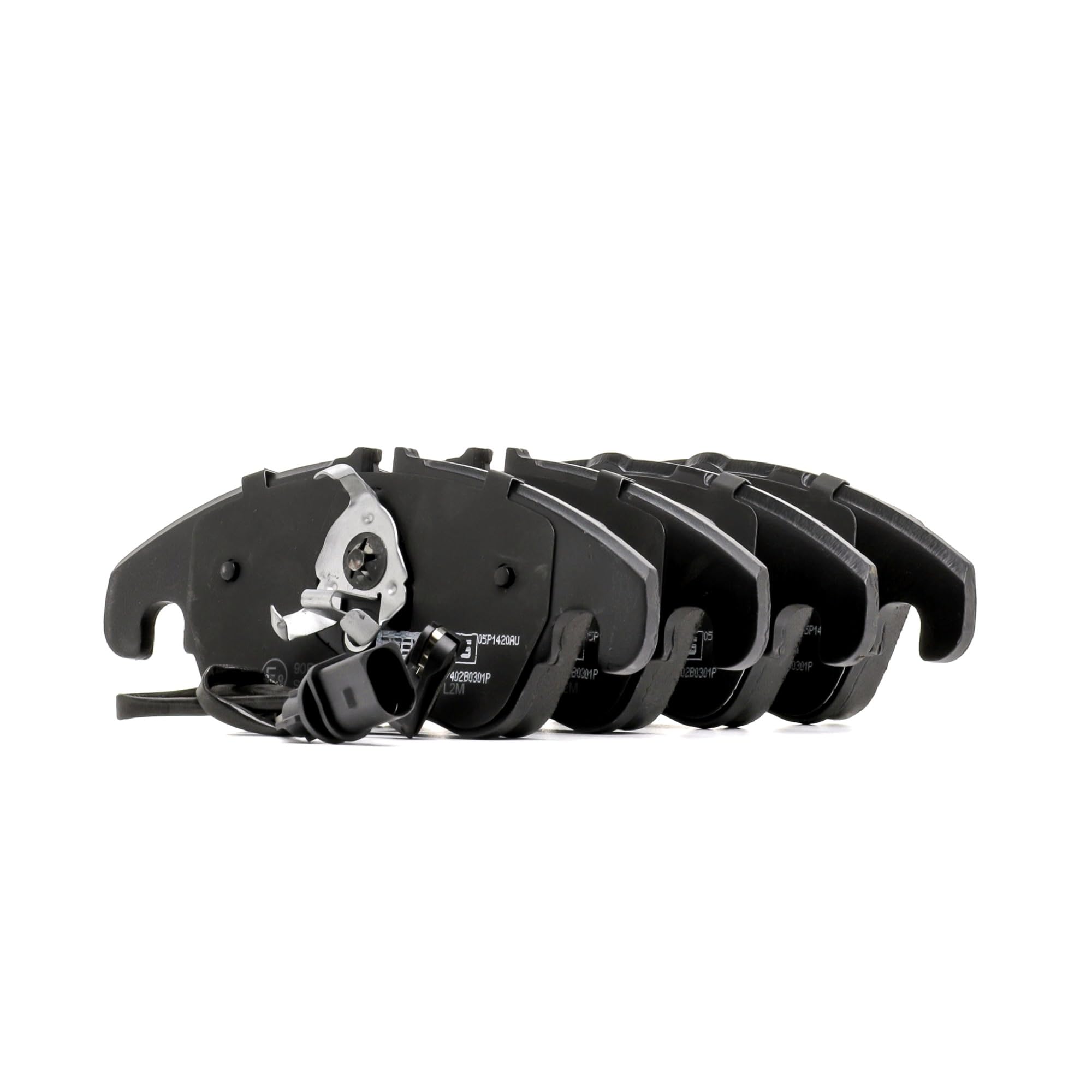 RIDEX PLUS 402B0301P Bremsbelagsatz Bremsbeläge Vorne mit Verschleißwarnkontakt Kompatibel mit AUDI A4 Avant 8K5, B8