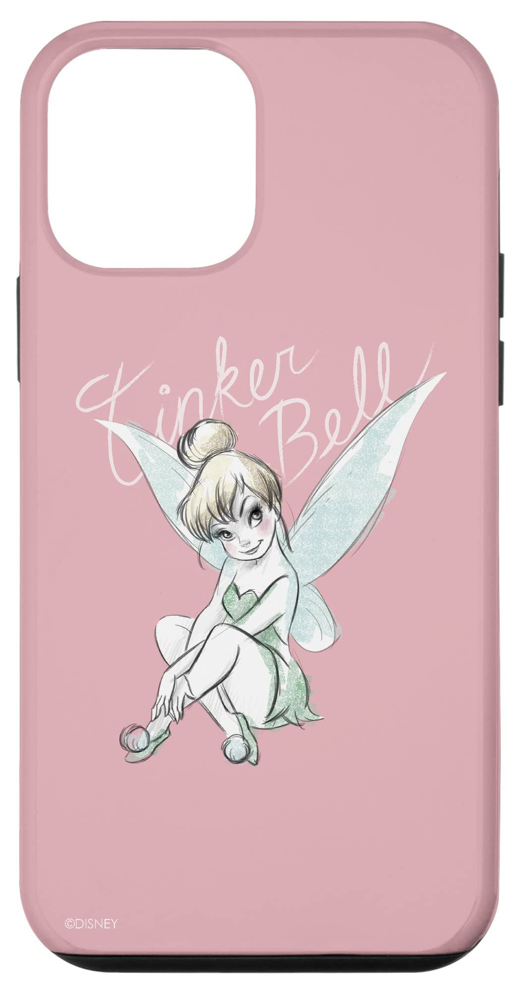 Coque iPhone 12 mini Disney Tinker Bell étui de protection transparent rigide - 4