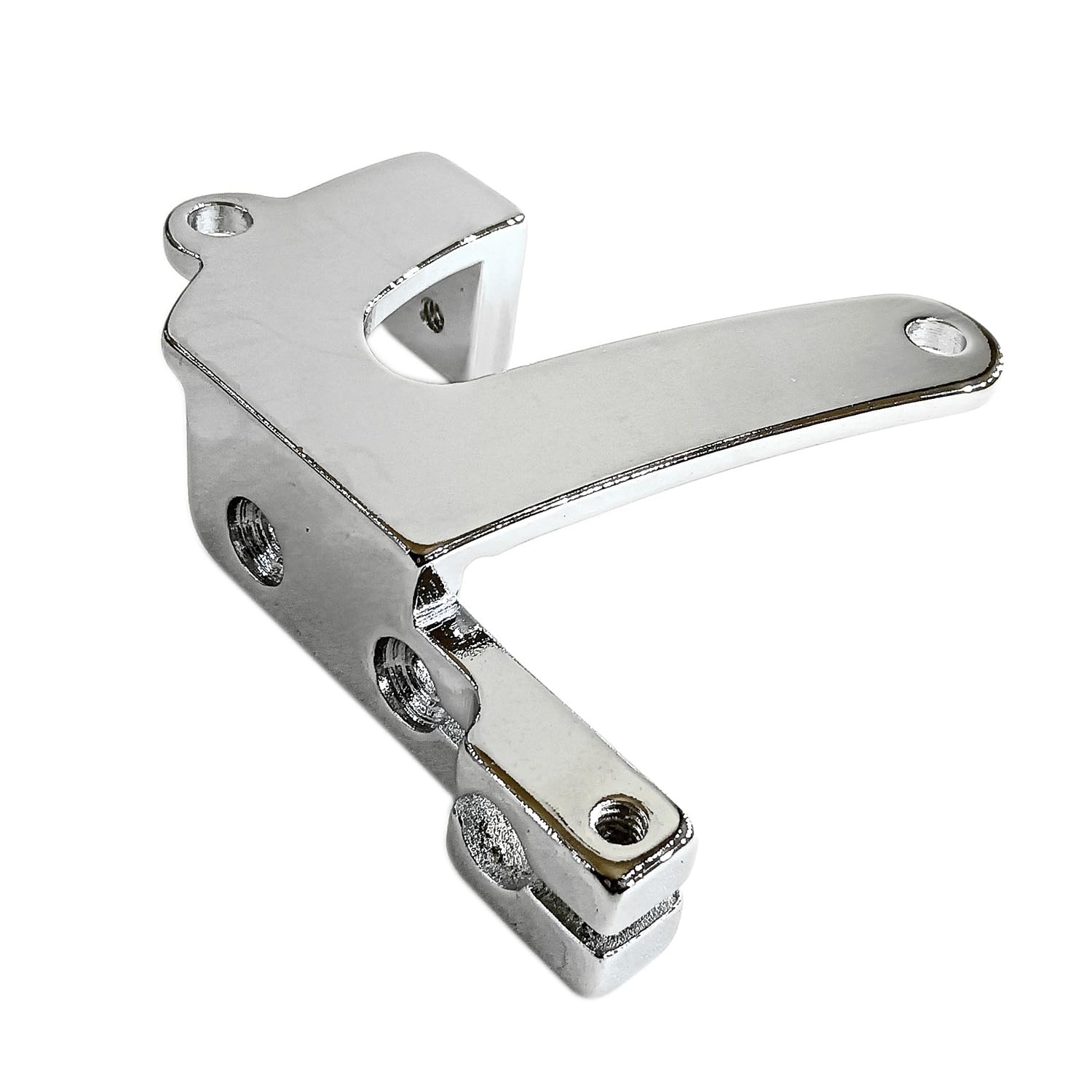 1PC Chrome Plated 1018 Low Carbon Steel Iron Tattoo Machine Frame with Brass Binding Post US 8-32 Thread Fit 1.25INCH Coil FIEP-08