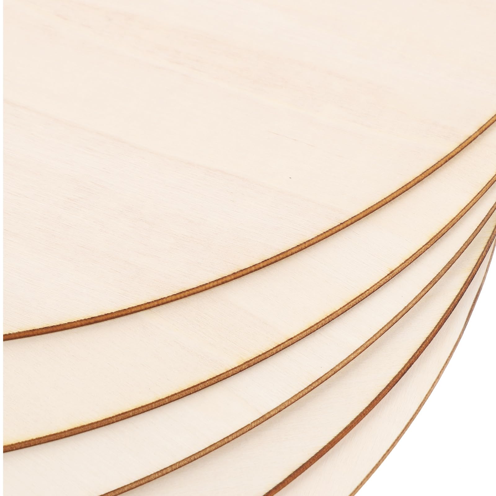 Abaodam Design Vuoto Non Finito Dischi Rotondi in Legno Set 5 Pezzi e Facile da Trasportare per Decorazioni Fai da Te per Cartelli da Porta