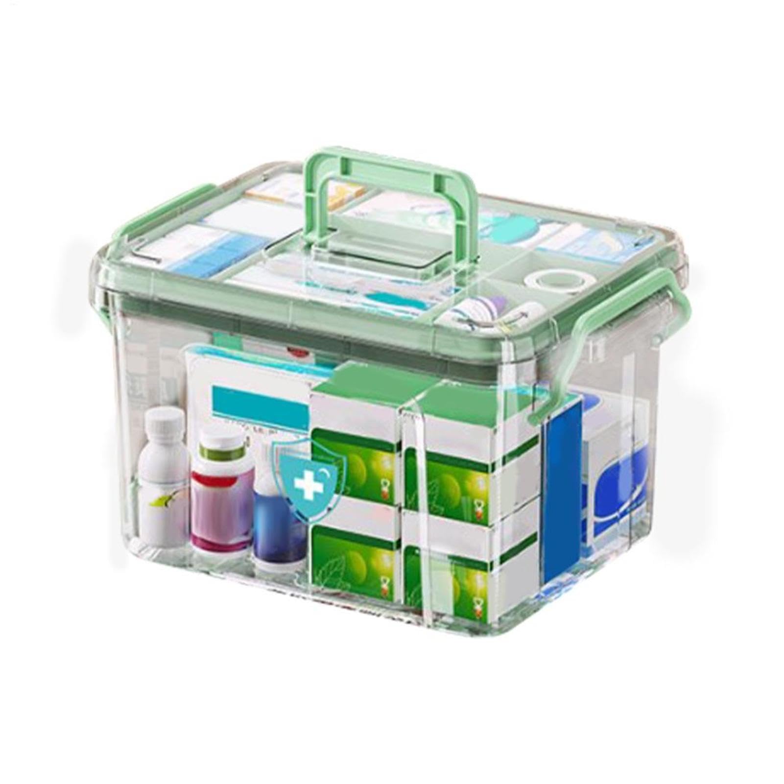 Boîte de rangement transparente pour stocker les médicaments