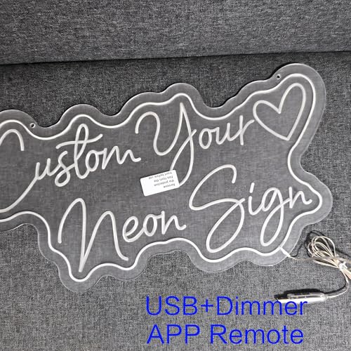Klampo Custom Neon Sign, RGB Rainbow Color, USB Powered — view 4