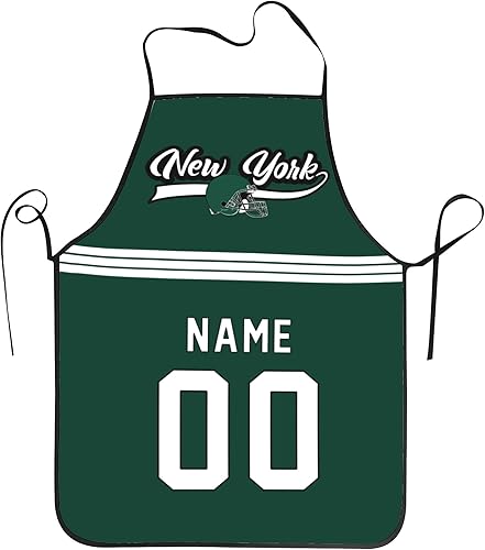 Delantales de fútbol personalizados para hombres y mujeres, fanáticos del fútbol personalizado, regalos de cualquier número disponible en Yaxa Colombia