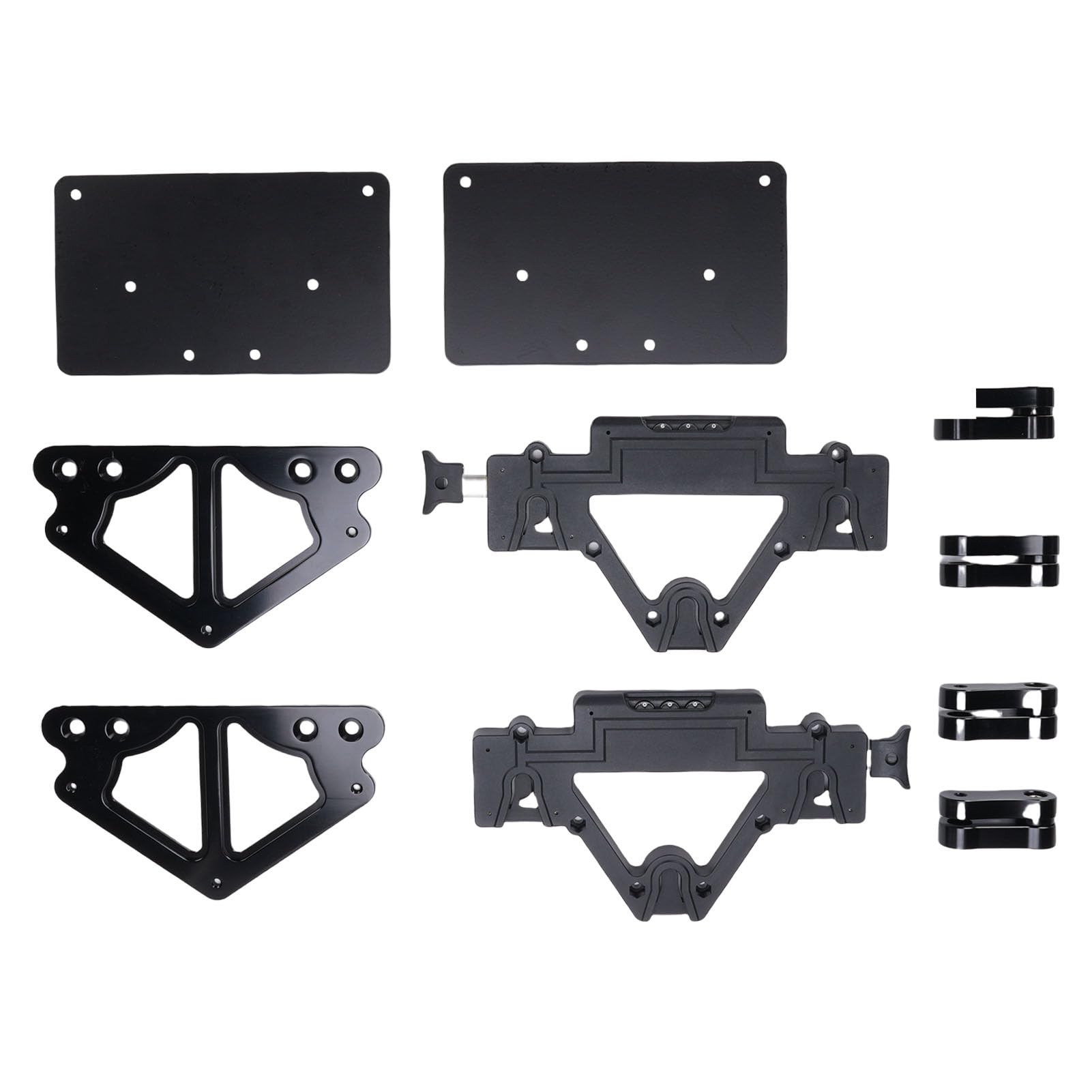Borsa Laterale Moto Supporto Sgancio Rapido Alluminio