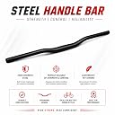 Suncross Steel Bicycle Handlebar | 31.8mm Clamp Diameter | 620mm Width gallery image