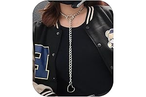 Punk Heart Slip Chain Necklace: Add Edge to Your Style