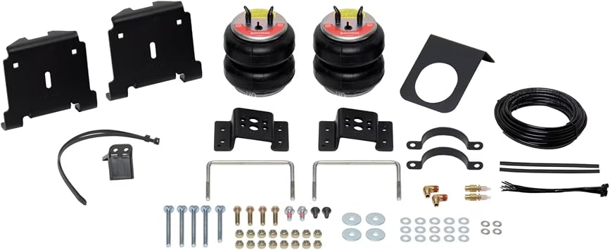Firestone Airide Red Label Air Suspension Kit with Mounting Assembly fits 2001-2010 Silverado/Sierra 2500/3500 | 150 PSI | 7500 LBS Capacity | No Drill Installation | PN 2700