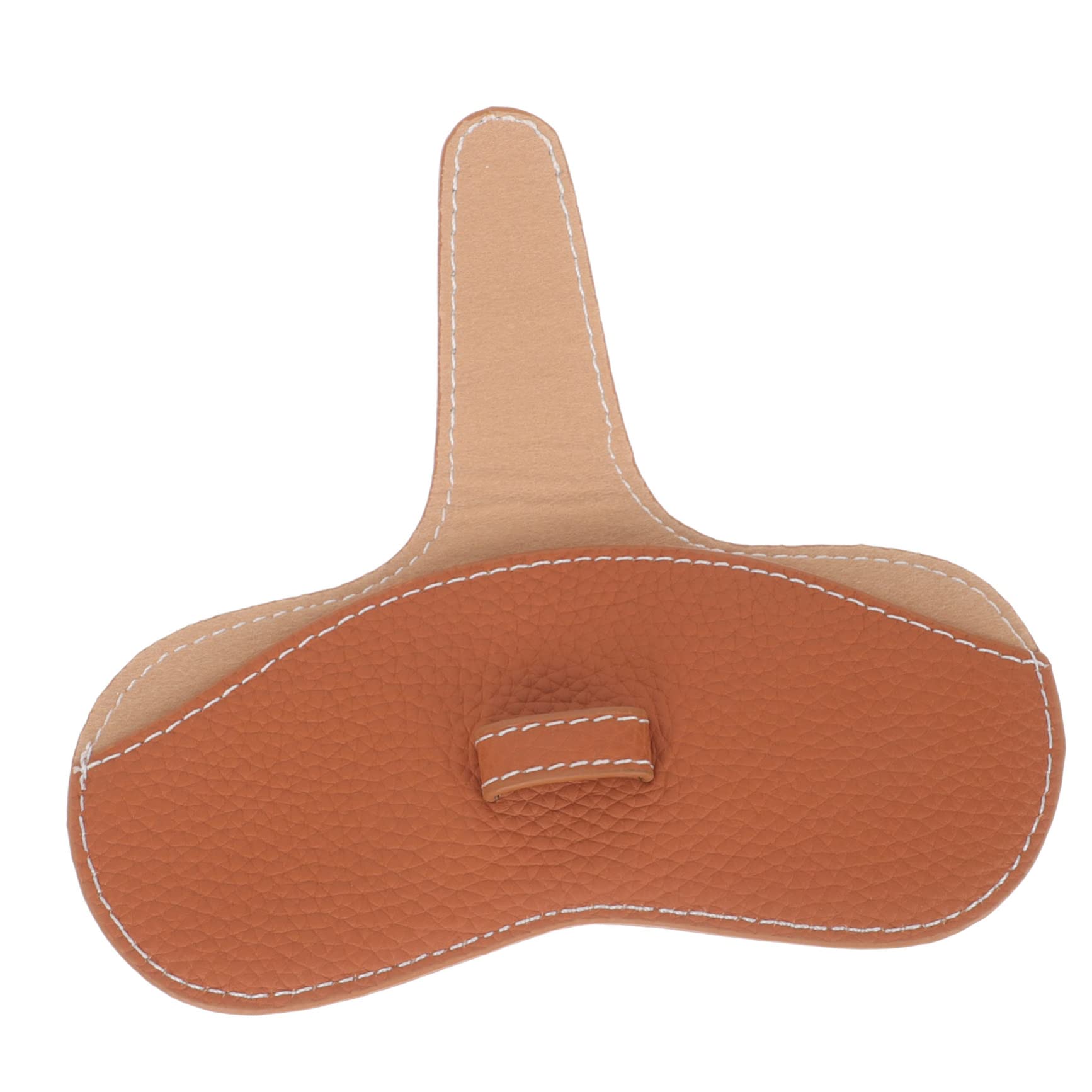 bolsa de gafas estuche delgado para gafas estuche gafas de sol estuche portatodo estuche para gafas resistente al desgaste sostenedores de la manga para las mujeres cuero