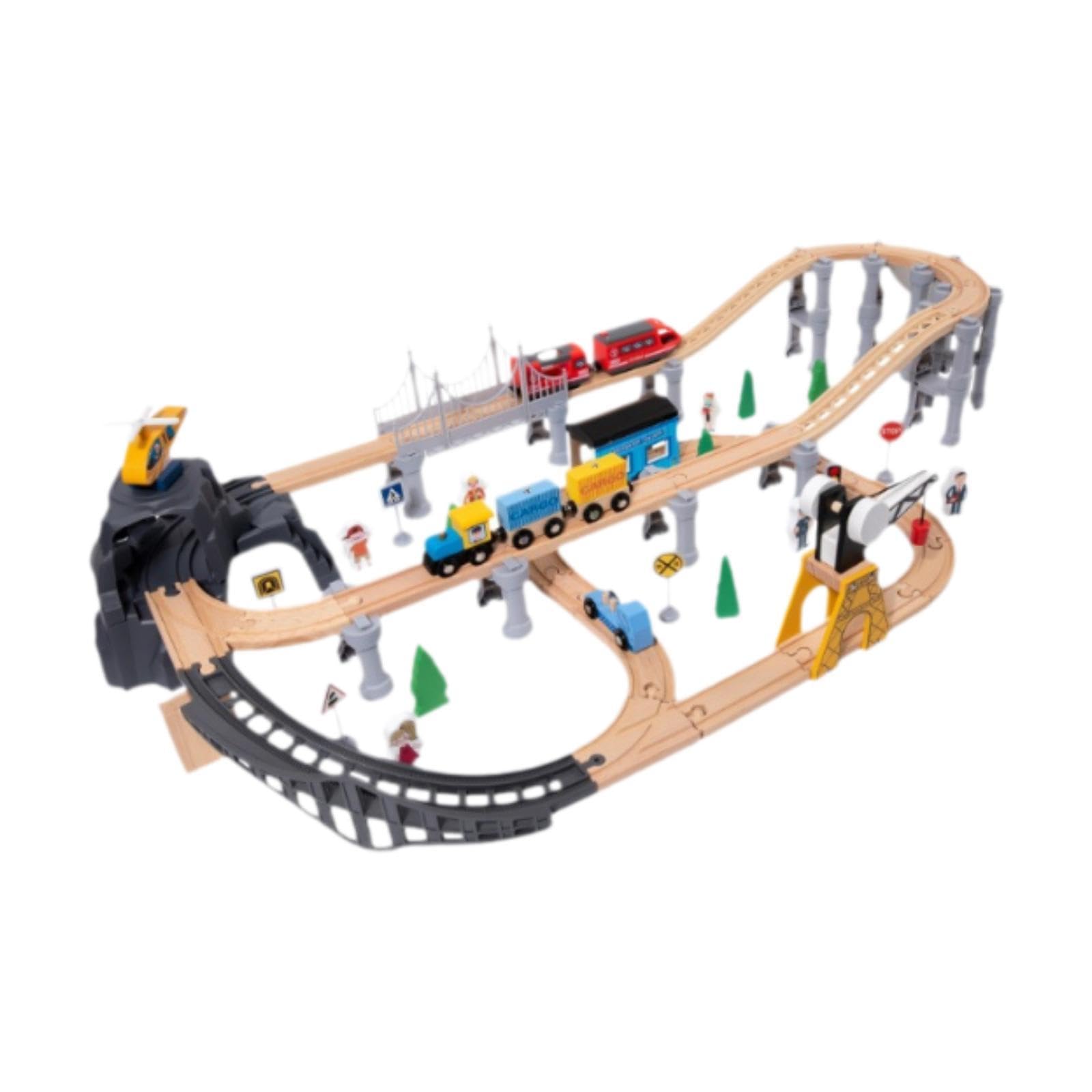 Modelleisenbahn Set, Lernspielzeug, Konstruktionsspielzeug für Mädchen