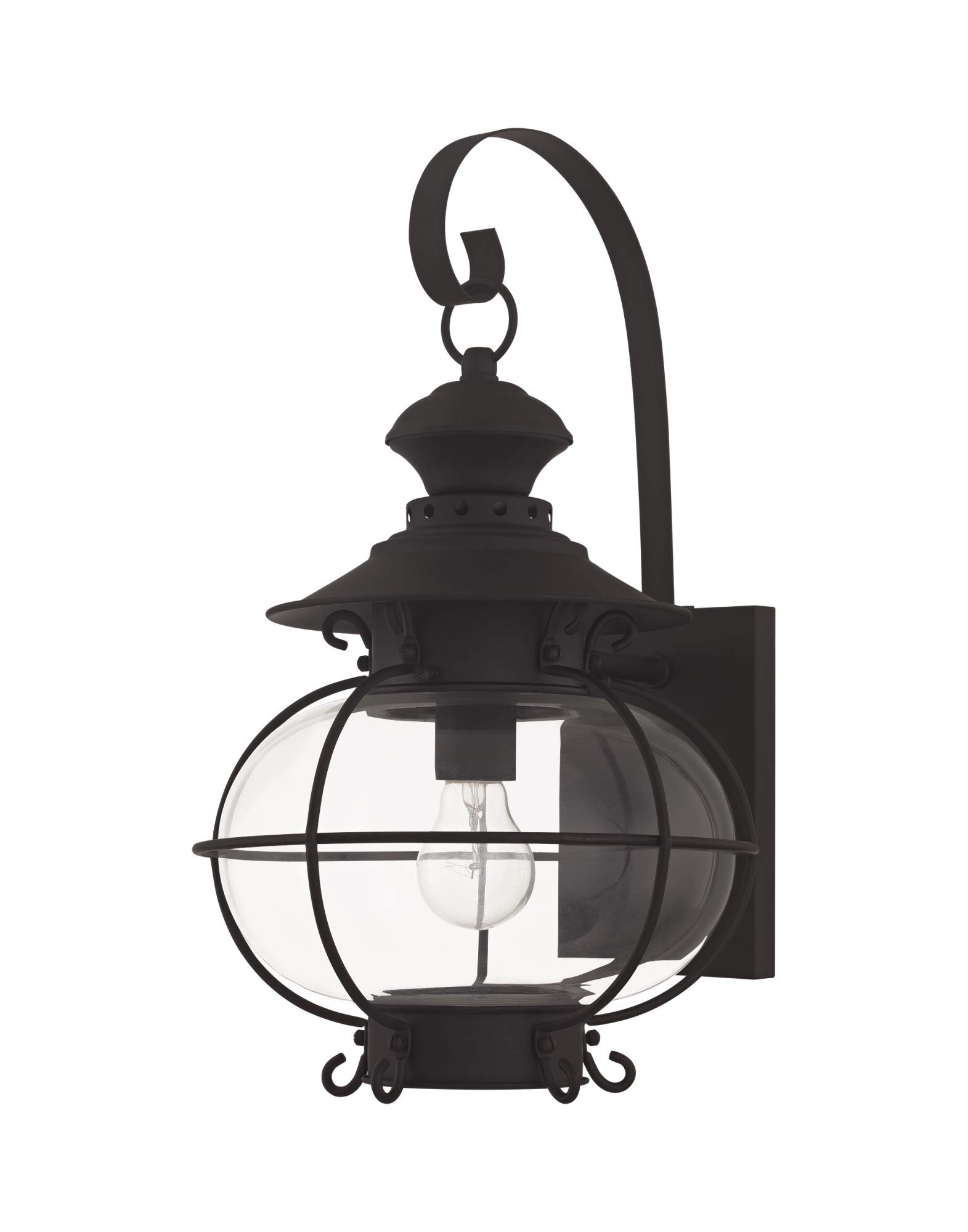 Amazon.com: Livex Lighting 2222-22 Harbor 1 盞燈18 英吋(約45.7