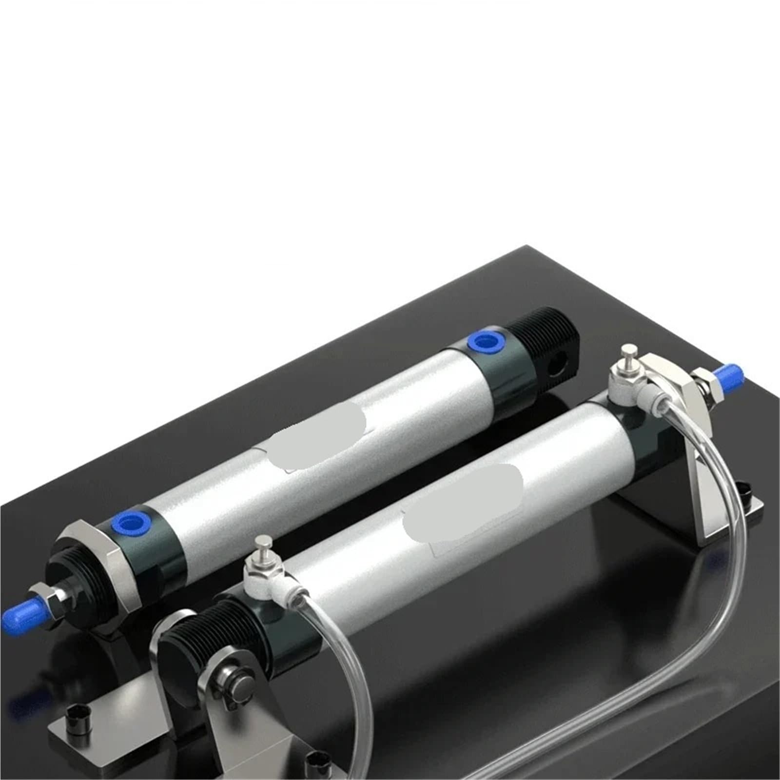 Cilindro de aire HEBAI de doble efecto para movimientos lineales fluidos con carrera 125mm