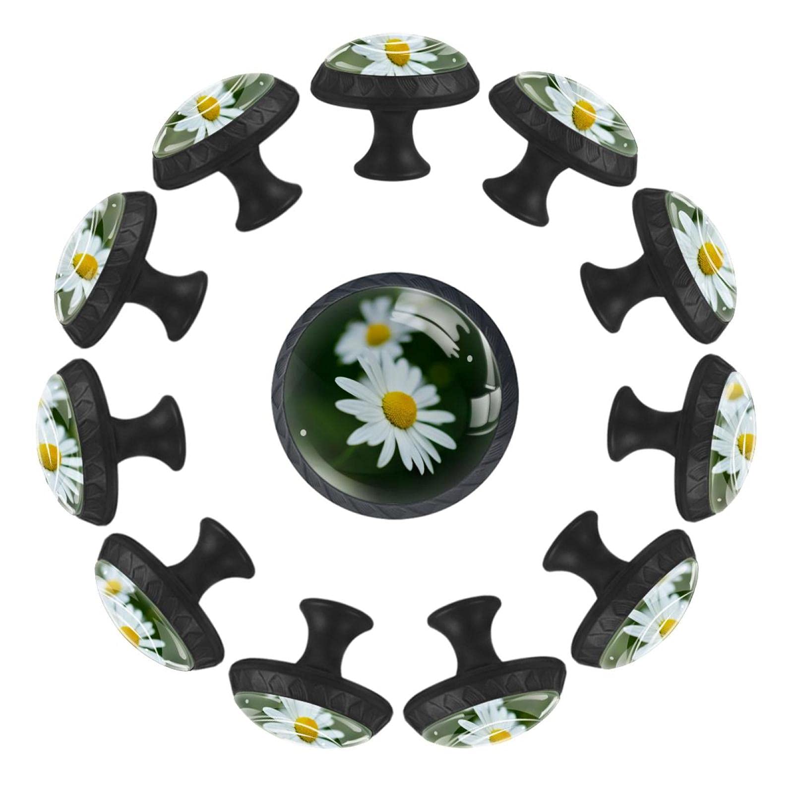 Boutons de tiroir de 35 mm Daisy pour rénover une commode usée