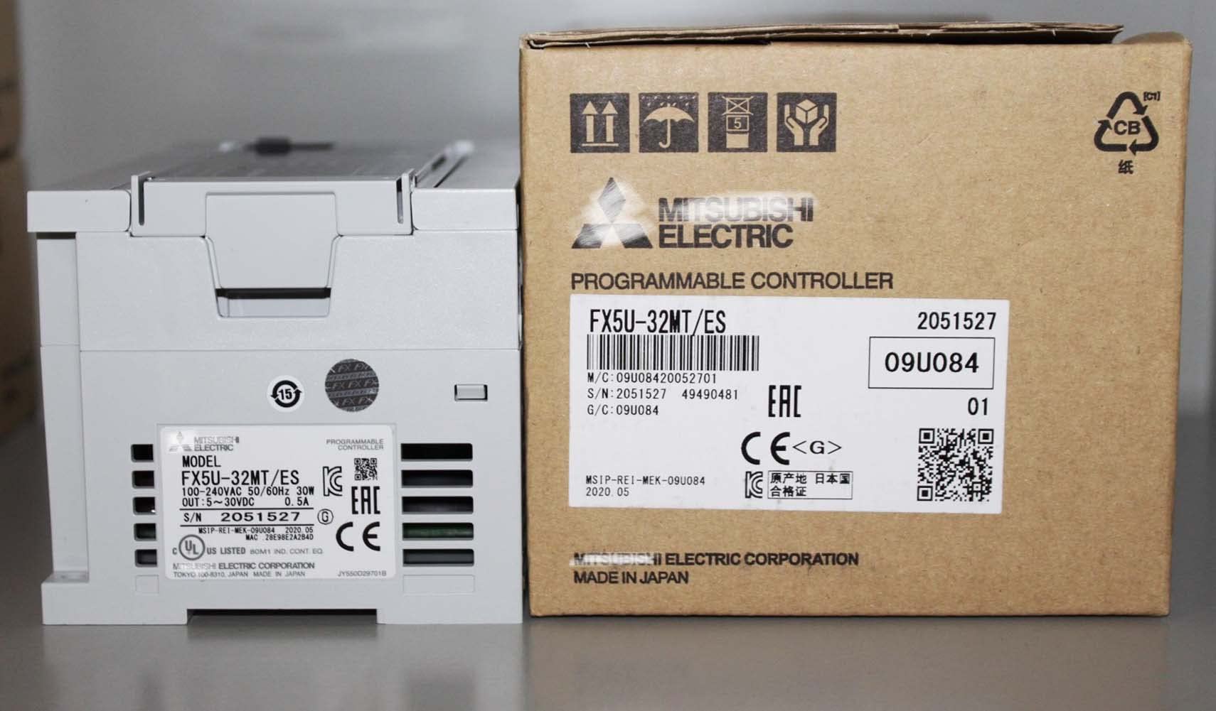 Amazon.co.jp: FX5U-32MT/ES MELSEC iQ-Fシリーズ FX5U CPUユニット 