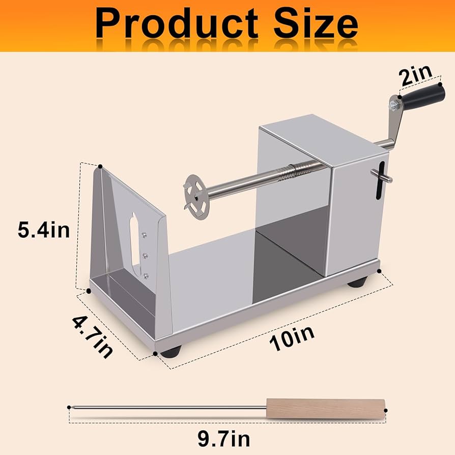 PaTaTAs 2点 Amazon.com: Twisted Potato slicer, Cortador de Papas en