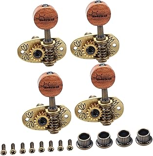 LIGHTAOTAO 4 peças ferramentas acessórios de guitarra acústica de metal pinos de guitarra para iniciantes de guitarra pinos de afinação de guitarra acústica afinadores de guitarra afinadores de guitarra ferramenta de pino de guitarra componente universal
