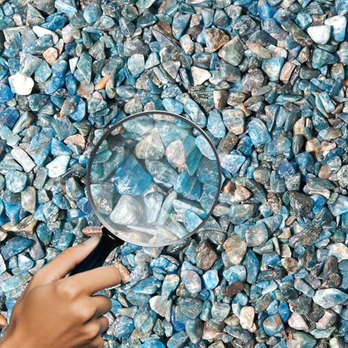 Image of Apatite Crystal Chips Bulk 1lb, 900+ Pieces, 5-8mm Natural Gemstones