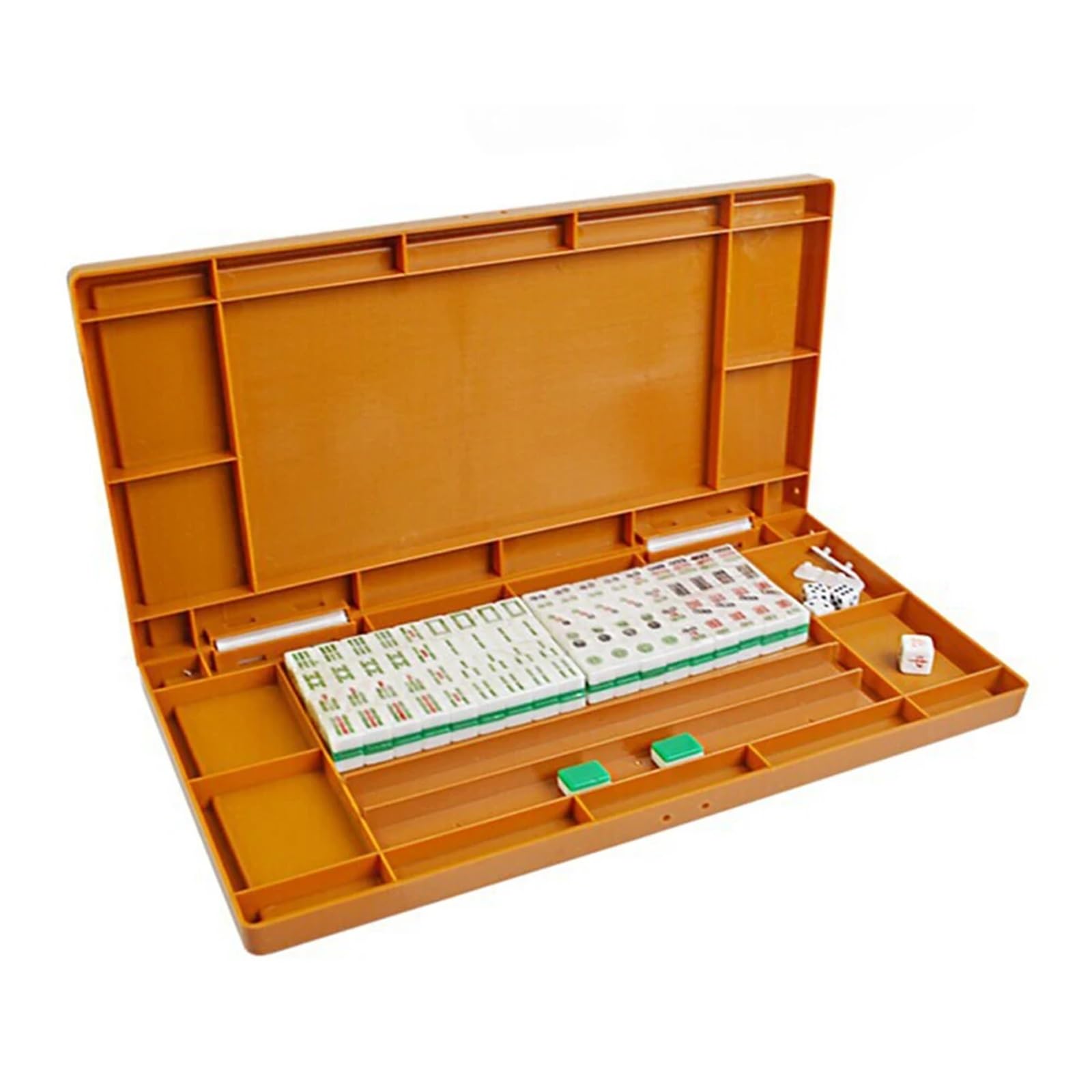 Tavolo da mahjong pieghevole Mini tavolo Mahjong pieghevole Set di gioco Mah Jong portatile for viaggi, tempo libero, intrattenimento al chiuso