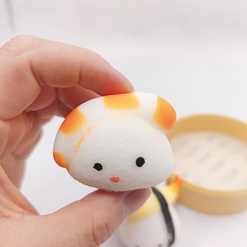 Miniatura 2 de Sushi Squisheez - Pelotas blandas para aliviar el estrés juego de 3  Juguetes elásticos en forma de sushi para niños niñas y adultos  Juguete