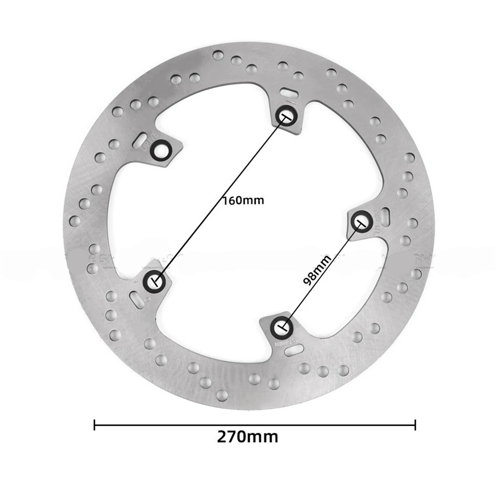 Tarcza Hamulcowa Przednia Do Motocykla Pasująca Do Modyfikacji Honda CBR150R 270MM Z Pływającą Tarczą Hamulcową Tylny hamulec tarczowy wirnik