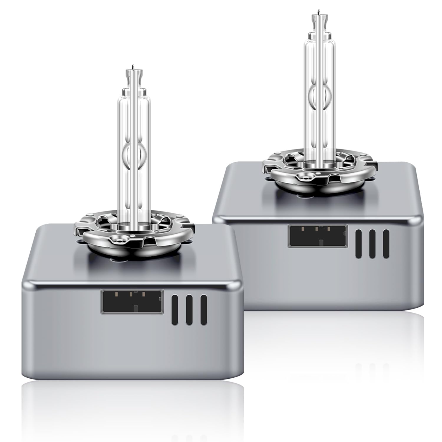 Erato D5S 6000K 25W Lampadine per fari allo xeno HID bianco diamante lampada a scarica abbaglianti e anabbaglianti 12V lampada di ricambio allo xeno impermeabile, confezione da 2