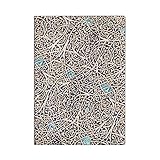 Granada Turquoise (Moorish Mosaic) Midi Lined Journal: Flexi softcover, 100 gsm, ribbon marker, memento pouch, book edge printing, no closure - Paperblanks 