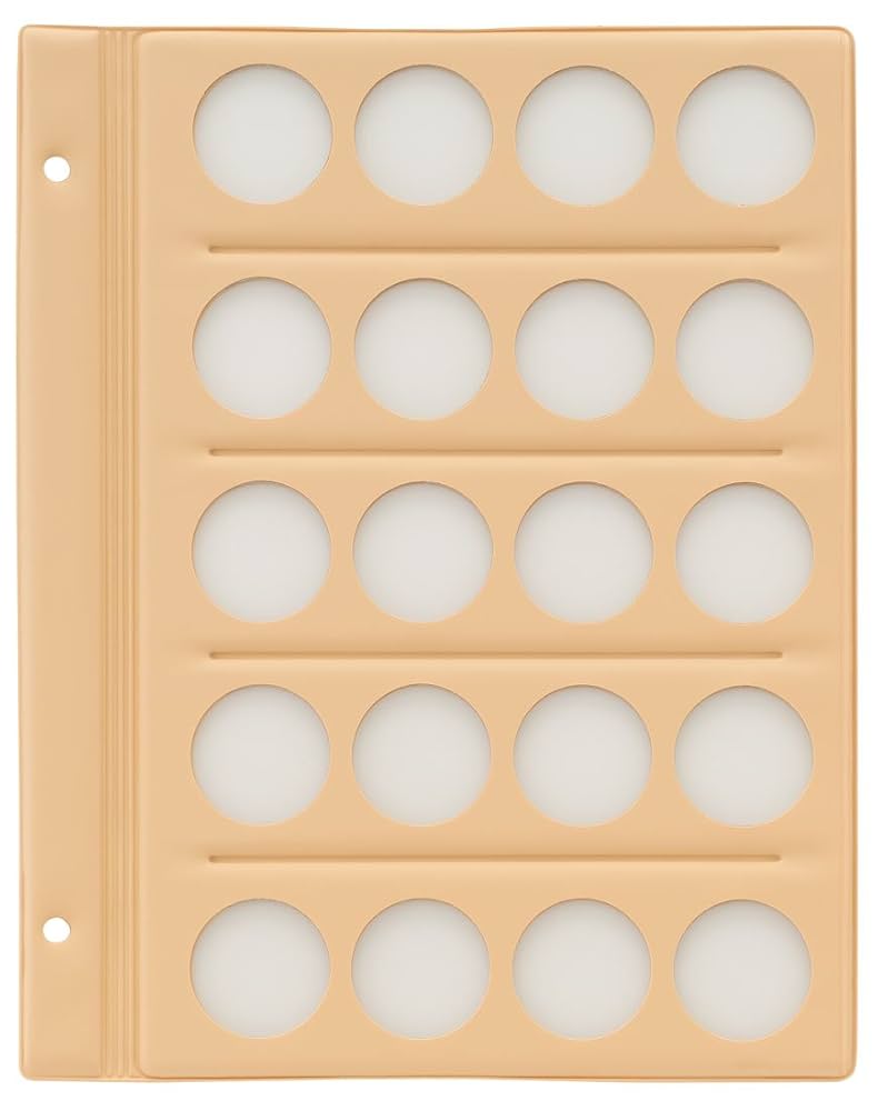 yuta  コインアルバム Amazon.co.jp: テージー コインアルバム(無地) スペア台紙 33mm