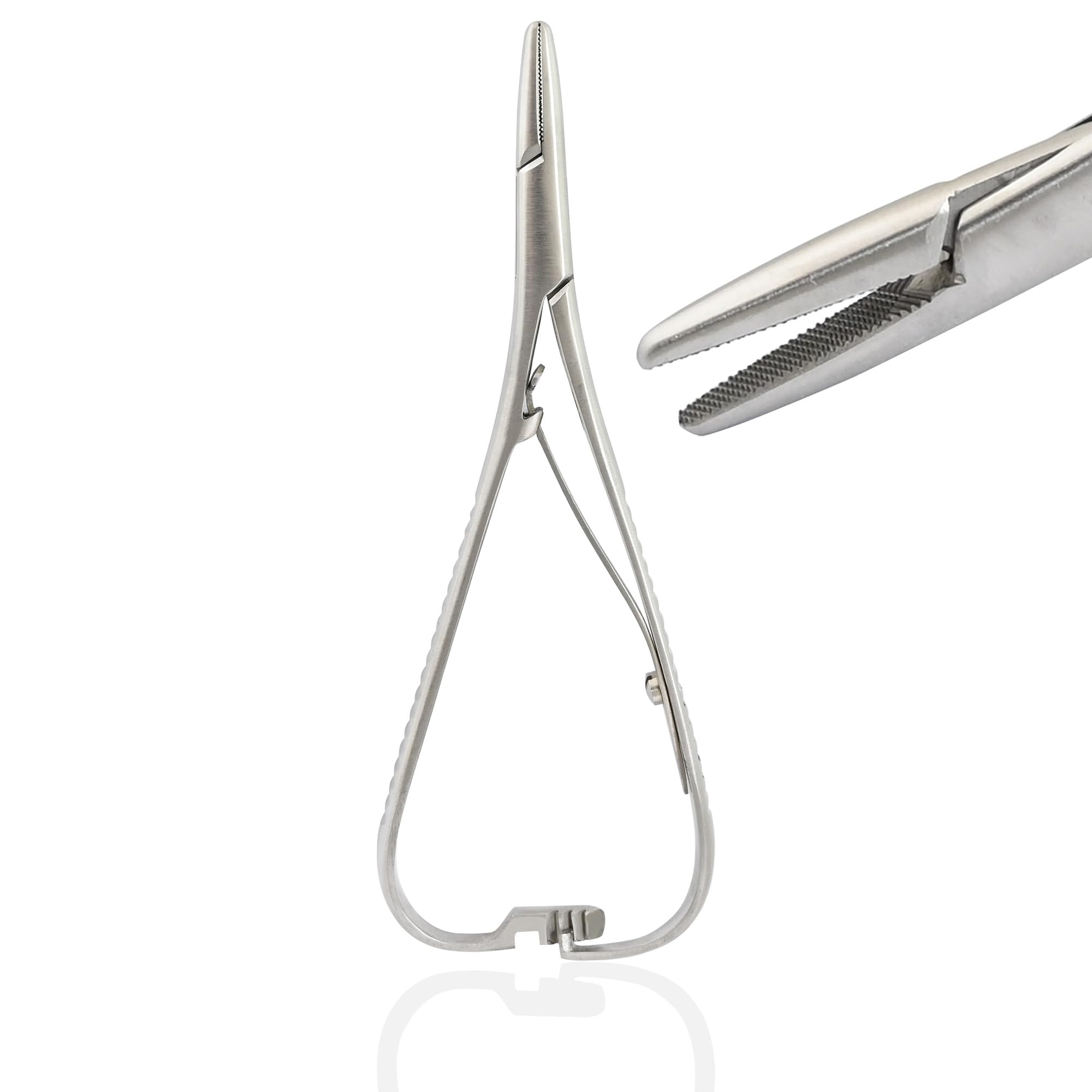MASTERYD Standard Mathieu Mayo Hegar Needle Holder Driver Ligature Elastic Placing Plier 5.5