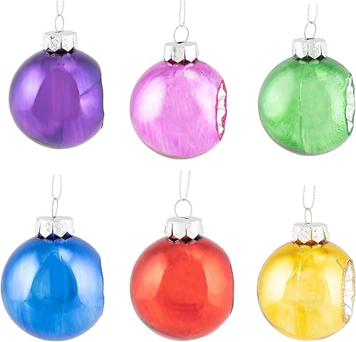 Miniatura 2 de RAZ Imports Adornos vintage, 2 pulgadas, juego de 12