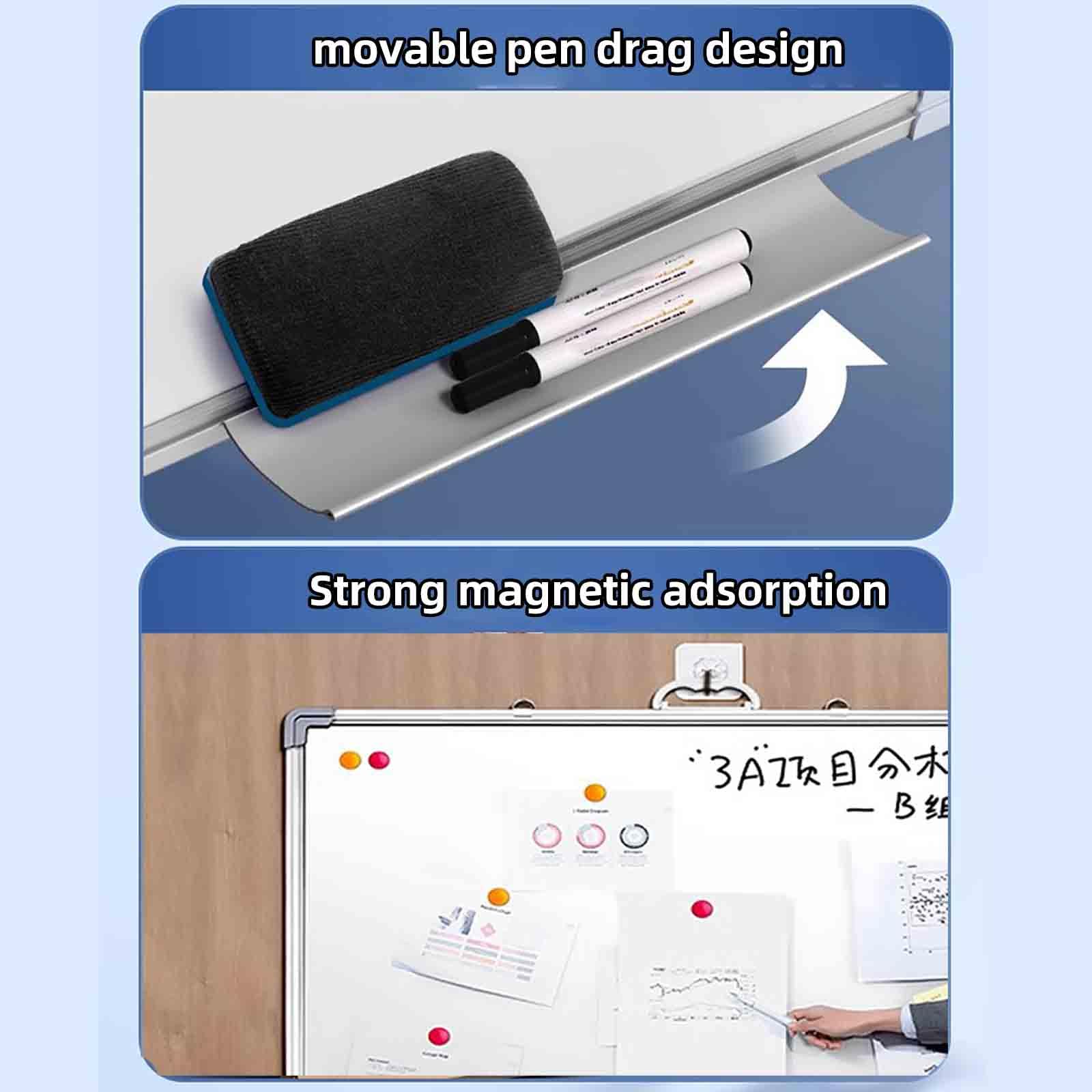 Pizarra Blanca Pizarra Magnetica Pizarras Blancas De Rotulador Whiteboard (White,30x40cm)