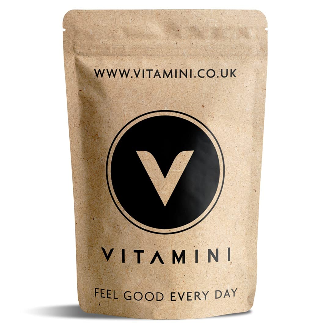 Night Time 5-HTP Relaxant - Calming Blend with Magnesium and Lavender Extract - Natural & Vegan Friendly - 30 Day Supply - Eco Refill Pouch