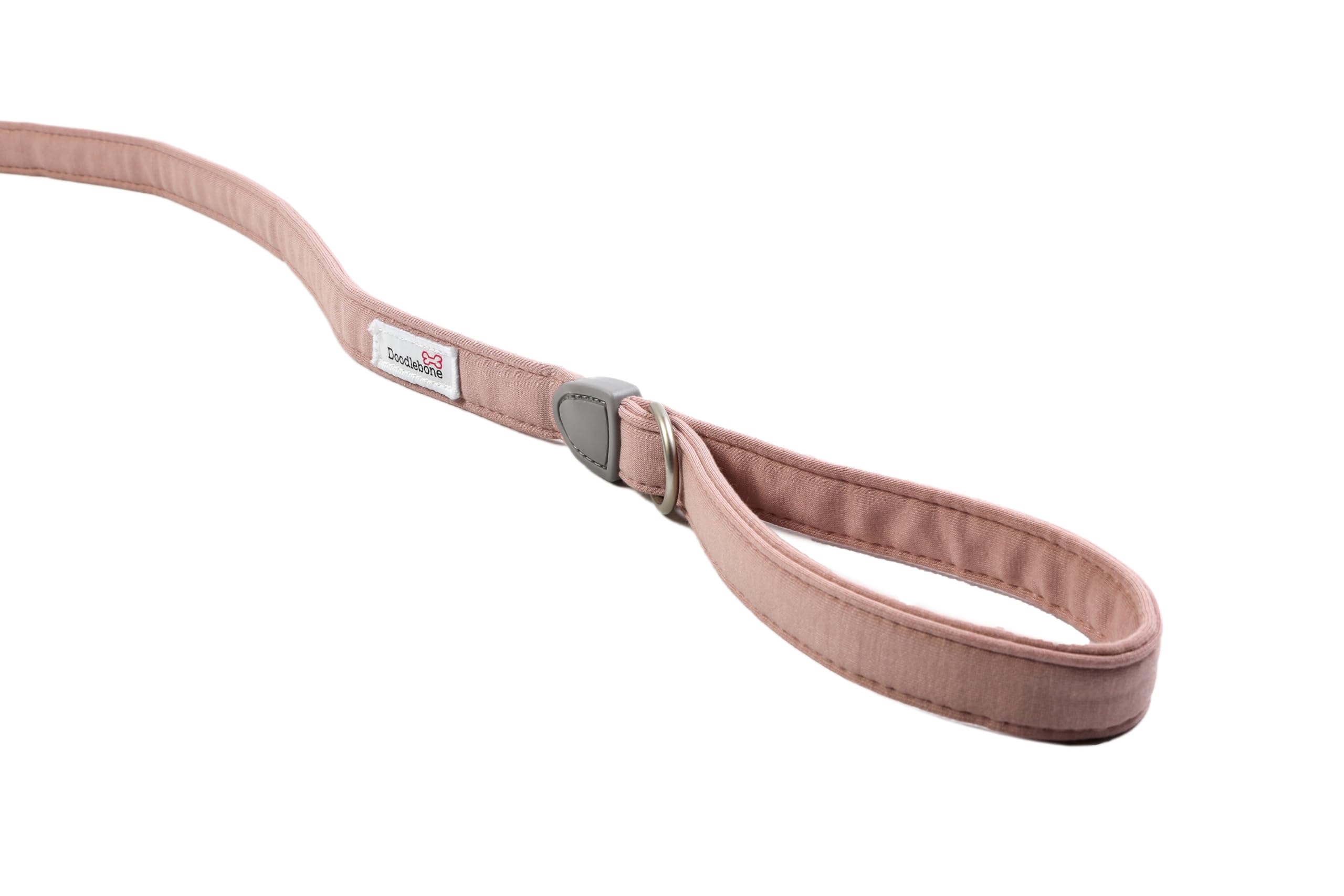 Doodlebone Dinky Dog Lead (Chalky Pink, 15mm) - Image 4
