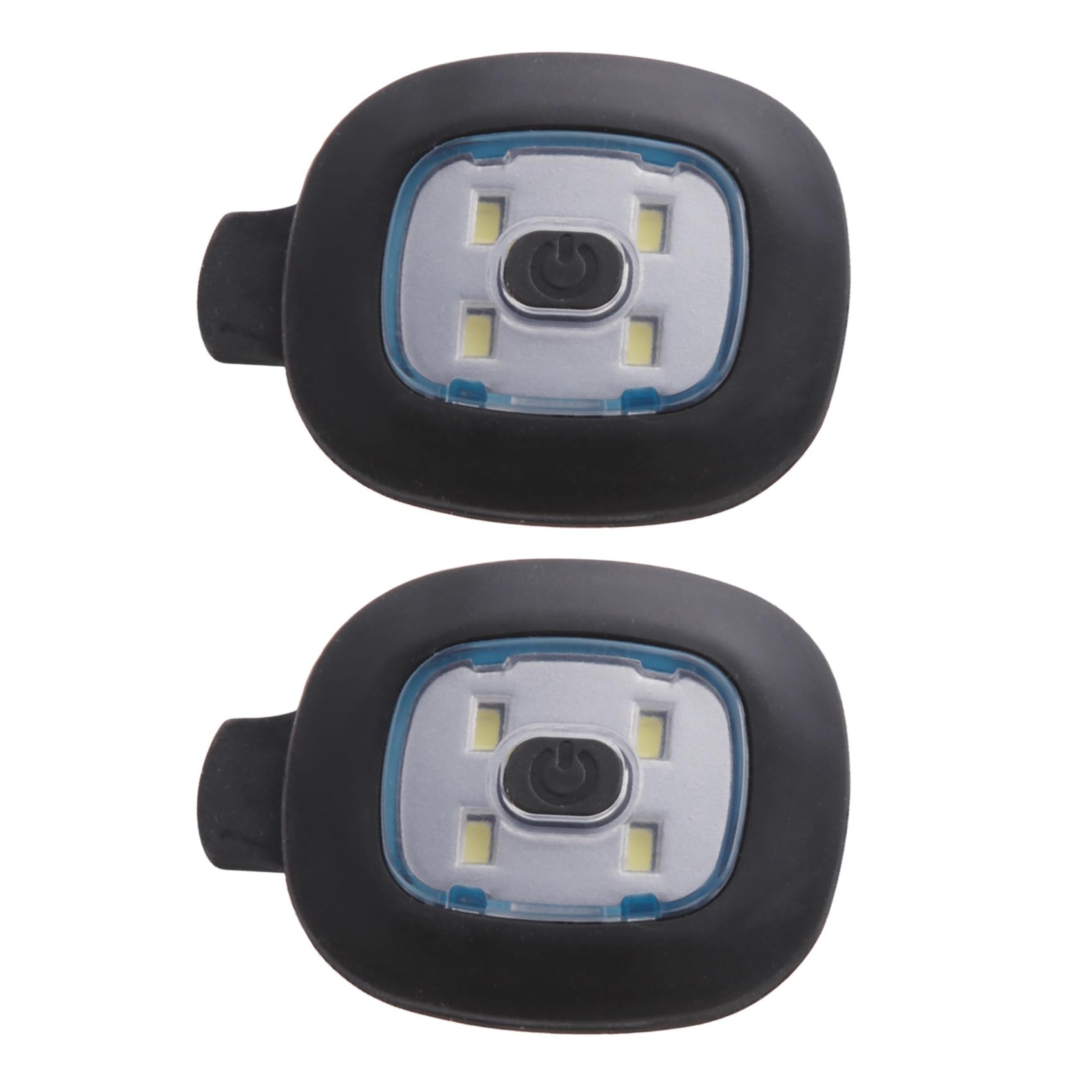 2 Luci LED Ricaricabili USB Per Cappelli Juwacoo - Kit Fai-da-te Per Lavoro E Attività Outdoor, A Mani Libere