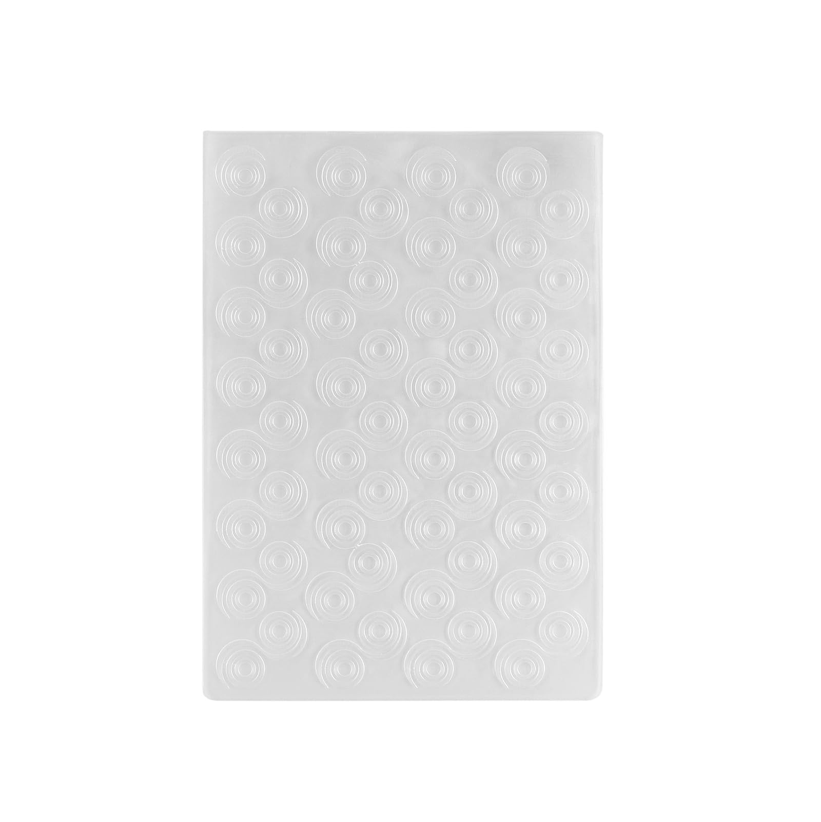 Vaessen Creative Carpeta de Embossing Los Remolinos 14,6 x 10,7 cm – Plantilla de Repujado para Tarjetería, Scrapbooking, Journaling – Reutilizable, Resultados Precisos, Para Máquinas de Troquelado