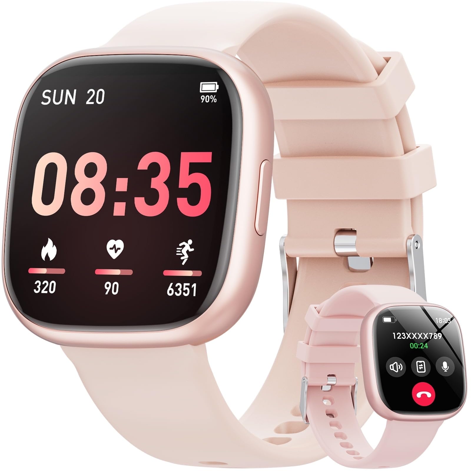 Mingdaln G302 Smartwatch and accessories