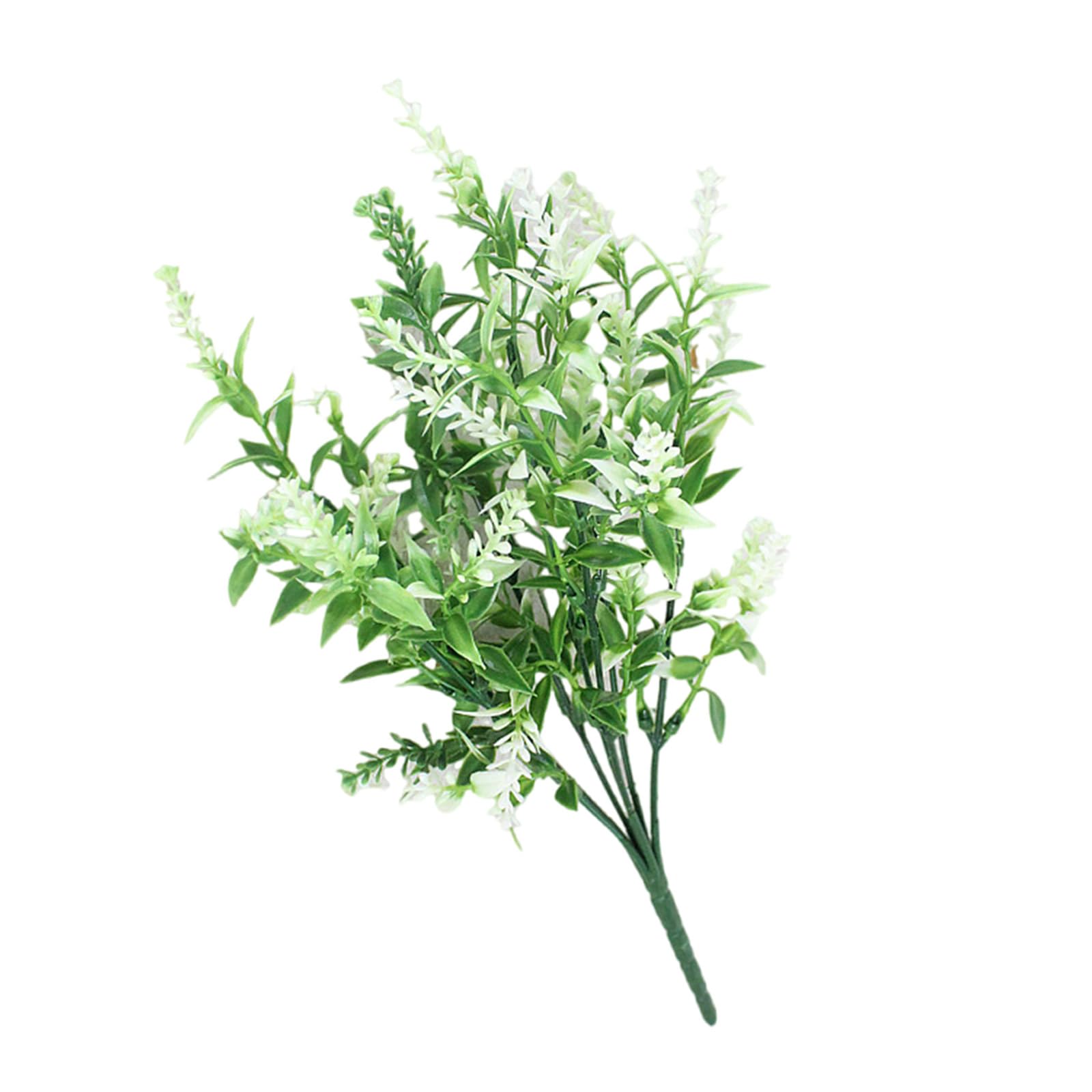 OSNIYAW Imitation Lavender Wheat Decorative Flowers Faux Flower for Sophisticated Home Styling and Memorable Celebration Easy Maintenance Faux Plant