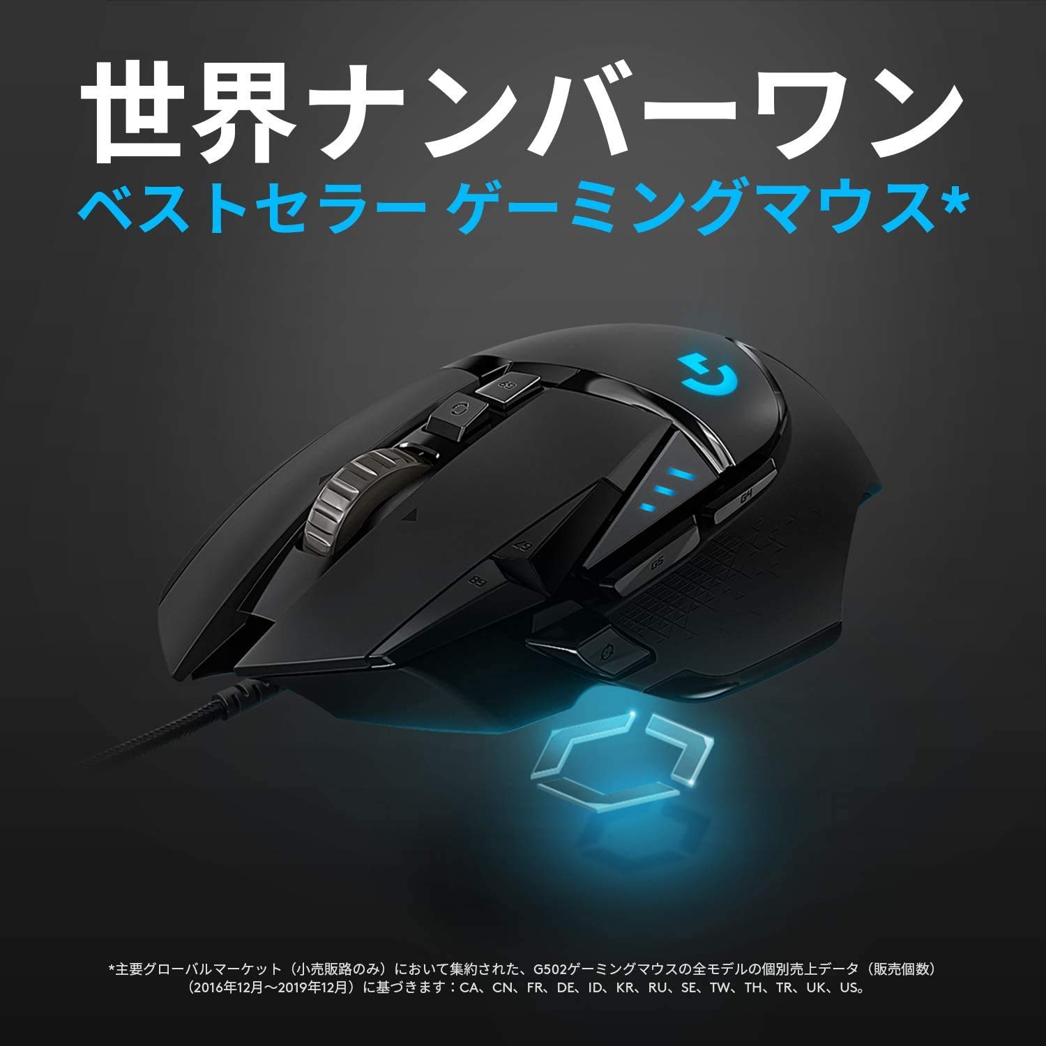 Logicool G ゲーミングマウス+ロジクール Webカメラ セット [G502WL+C920n]
