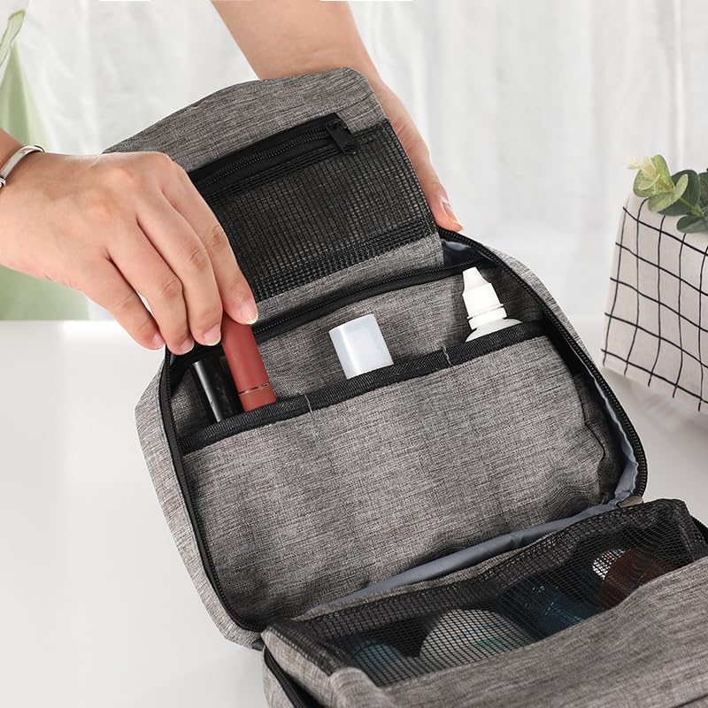 Borsa per Il Trucco da Uomo, da Viaggio, da Bagno, da Appendere, in Tela, per Articoli da Toilette, da rasatura, Doccia, Bellezza, Cosmetici e Trucco da Donna.