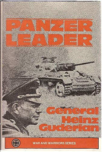 Panzer Leader (War and Warriors Series) by Hein... B01NH08QK5 Book Cover