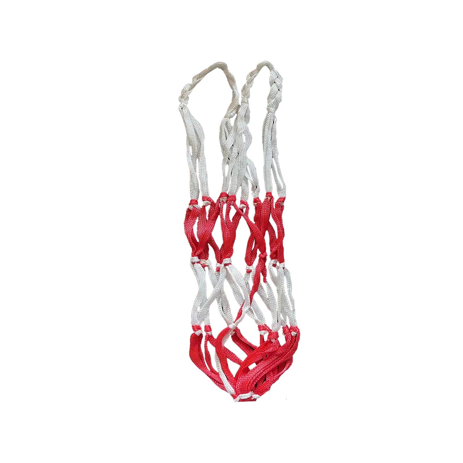 2xPortable Ball Net Bag Single Ball Carrier for Basketball Volleyball Football Red | Team Sports | Soccer | Training Aids-image-39