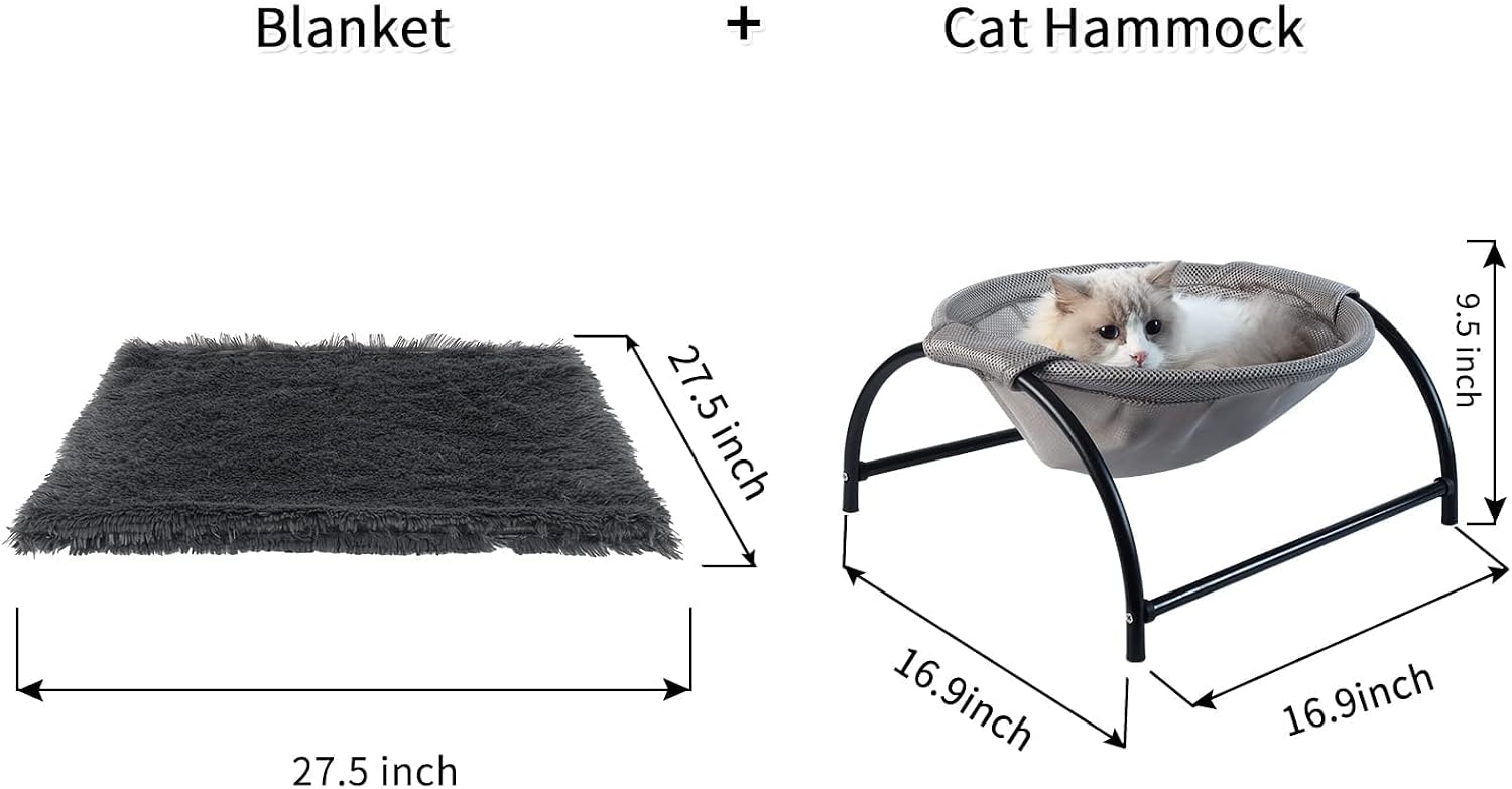 JUNSPOW Cat Bed Hammock pet Bed Cat Beds Dog Bed Pet Beds