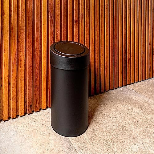 Lixeira Automática, 9L, Coza, Preto